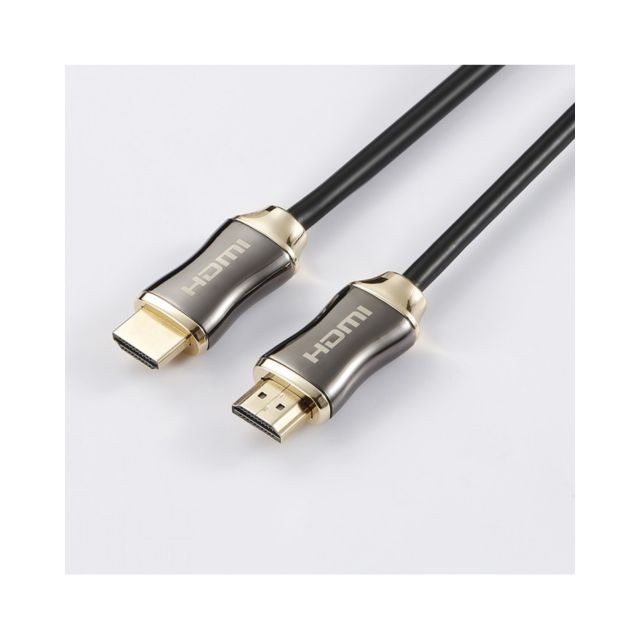 D2 Diffusion - Câble HDMI High Speed 2.0A - 1.50M Noir D2 Diffusion   - Câble HDMI