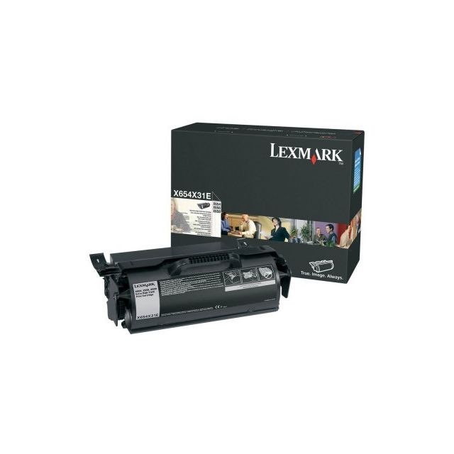 Lexmark - Toner LEXMARK X654X31E X654, X656, X658 - Noir - Lexmark