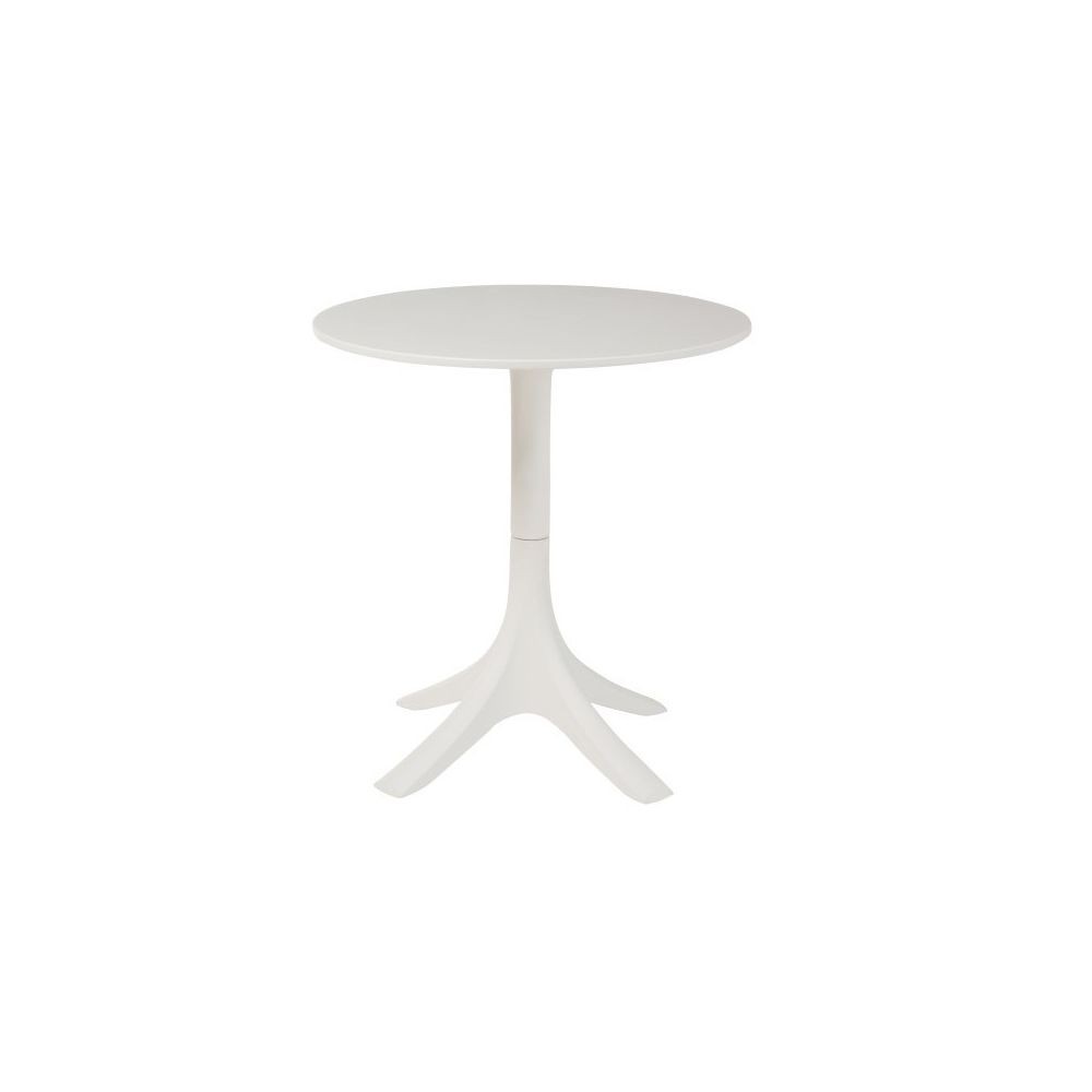 J-Line Table Ronde Pp Blanc