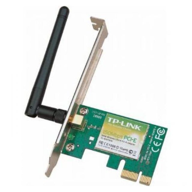 TP-LINK - Wifi Tp-link Tarjeta De Red Pci-e 150 Mbps - Carte wifi Carte réseau