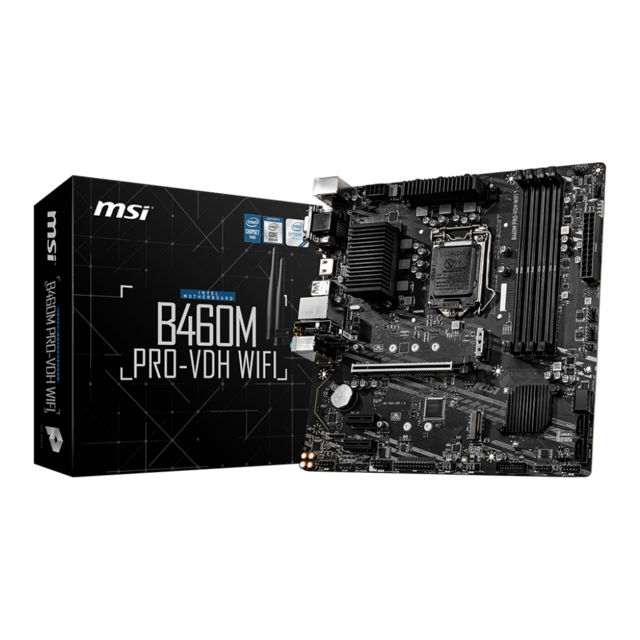 Msi - INTEL B460M PRO-VDH WIFI - Micro-ATX Msi   - Carte Mère Intel b460
