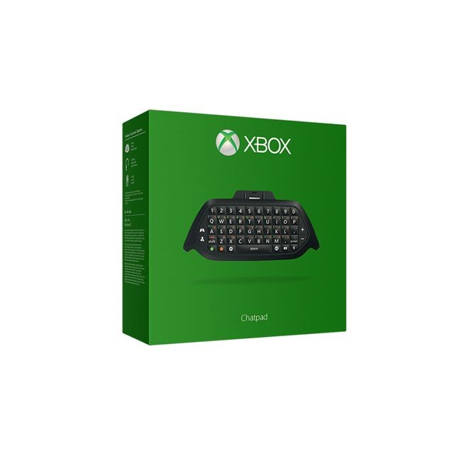 Manette Xbox One Microsoft Chatpad -Xbox One