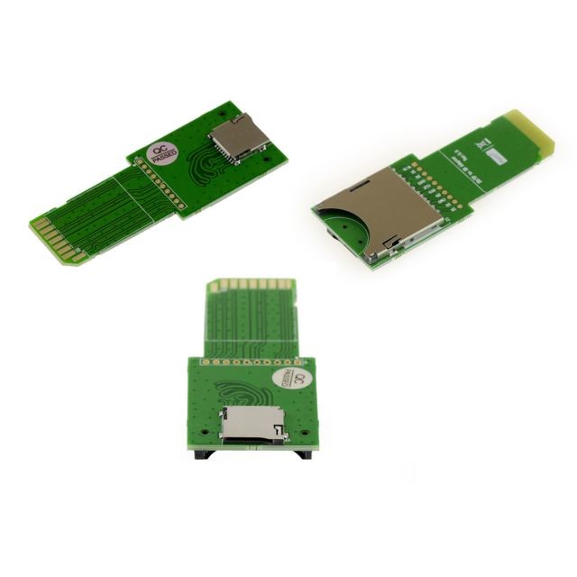 Kalea-Informatique - Adaptateur carte MicroSD vers SD + Prolongateur SD SD Pour monter une carte SD ou MicroSD à la place d'une SD Pour monter une carte SD ou MicroSD à la place d'une SD - Carte Contrôleur USB