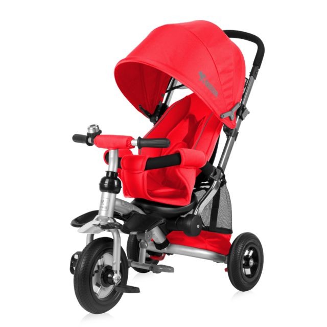 Lorelli - Tricycle évolutif pour bébé/enfant LEXUS AIR Rouge - Tricycle Lorelli