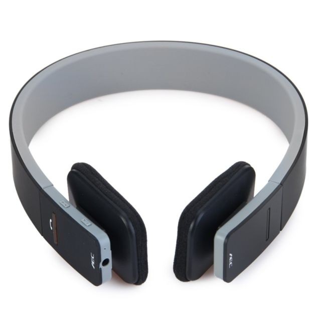 Wewoo - Casque sans fil AEC BQ618 Smart Bluetooth écouteurs mains libres stéréo avec microphoneSupport 3.5mm pour téléphone / tablette / PSP noir Wewoo  - Ecouteurs intra-auriculaires Wewoo