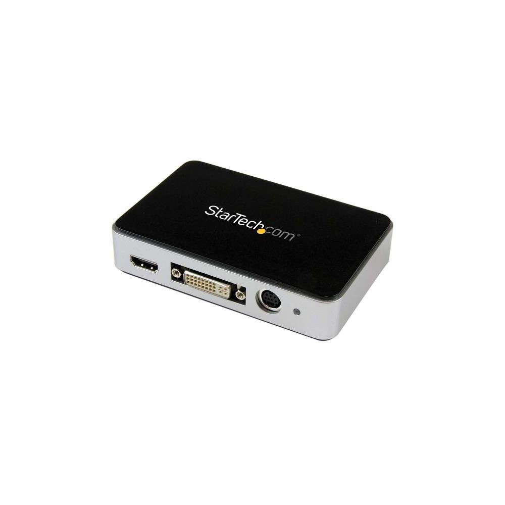 Startech Boîtier d'acquisition vidéo HD USB 3.0 - Enregistreur vidéo HDMI / DVI / VGA / Composant - 1080p - 60fps
