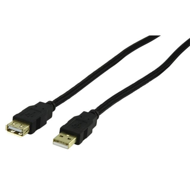 Câble USB Hq CABLE CROSS USB M/F 1.8M HQ