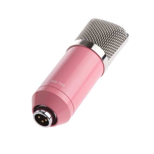 marque generique Bm700 Porte-chocs De Microphone à Condensateur Son Studio Mic Vocal Fiche Rose
