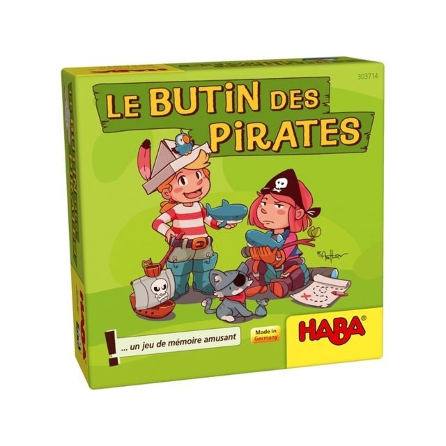 Haba - Le butin des pirates Haba  - Jeux de société