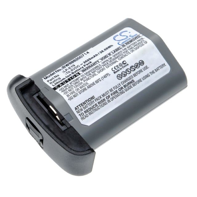 Vhbw - vhbw batterie compatible avec Canon EOS 1D, 1D Mark 3, 1D Mark 4, 1D Mark III, 1D Mark IV, 1D X, 1D X Mark II appareil photo DSLR (2600mAh, Li-Ion) Vhbw  - Accessoire Photo et Vidéo