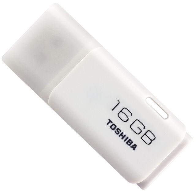Toshiba - Clé USB 16 Go - THN-U202W0160E4 - Blanc - Clés USB 16