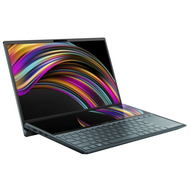 Asus - ZenBook Duo - UX481FA-BM024T - Bleu céleste - PC Ultraportable
