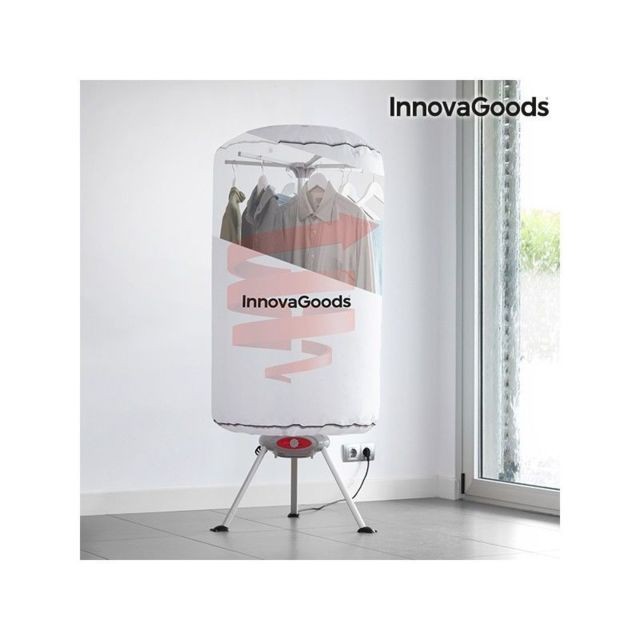 Sèche-linge marque generique Sèche-Linge Portable InnovaGoods 1000W Blanc