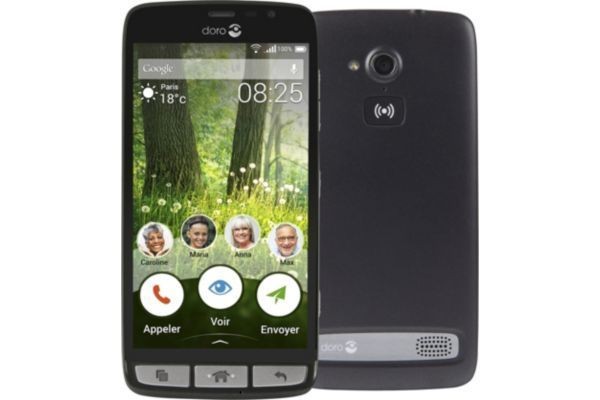 Smartphone Android Doro Matra Smartphone confort DORO Liberto 825 Noir