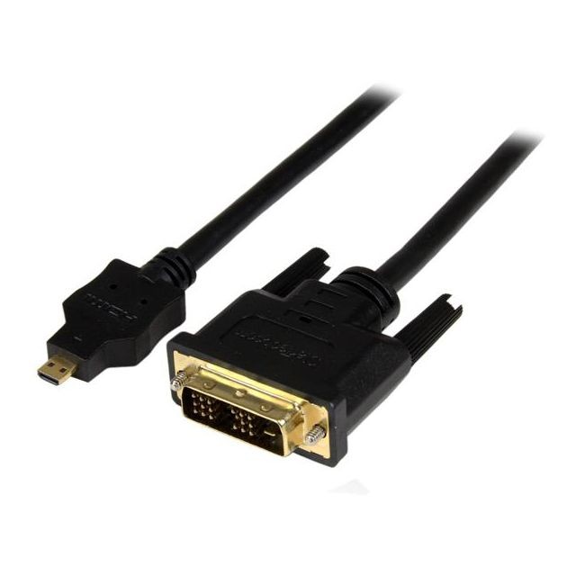Startech - StarTech.com Câble Adaptateur Micro HDMI vers DVI-D Mâle / Mâle - 1 m - Startech