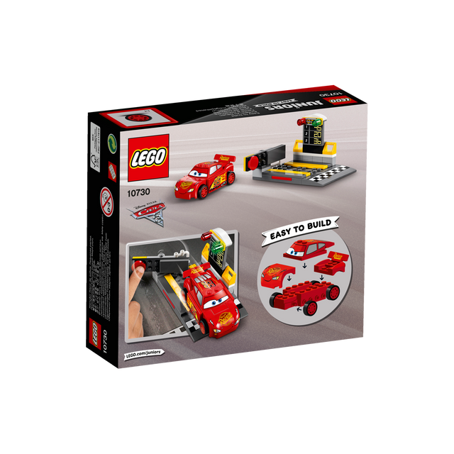 Lego LEGO® Juniors Disney Pixar Cars 3 - Le propulseur de Flash McQueen - 10730