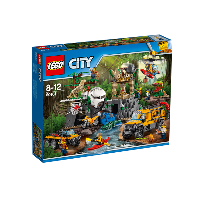 Briques Lego Lego LEGO® City - Le site d'exploration de la jungle - 60161