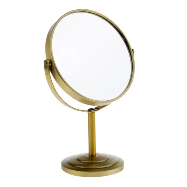 marque generique - miroir cosmétique de maquillage double face miroir de table normal grossissant marque generique  - Miroirs