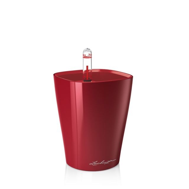 marque generique - Pot de table Mini-Deltini - kit complet, rouge scarlet brillant Ø 10 x 13 cm marque generique  - Aménagement extérieur