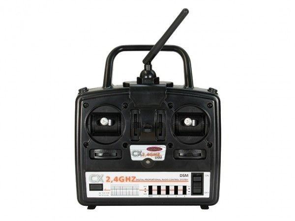 Accessoires et pièces Jamara Radiocommande CX 2.4Ghz 4 voies gaz droite M1