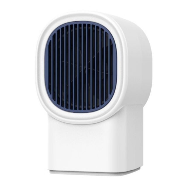 Chauffage électrique Wewoo Chauffage électrique Dormitory Home Heater Petite soufflante à air chaud silencieuse blanc