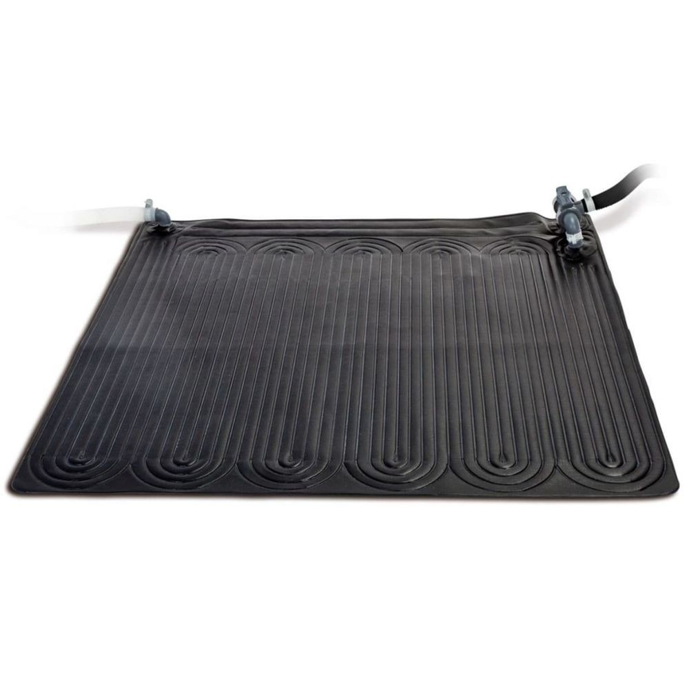 Vidaxl Intex Tapis solaire chauffant PVC 1,2x1,2 m Noir 28685 | Noir