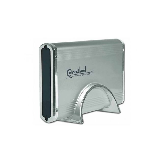 Connectland - Boitier Externe 3.5 USB-IDE and SATA en ALU - CONNECTLAND Réf : UB4A / 1908054 Connectland   - Boitier disque dur 3.5