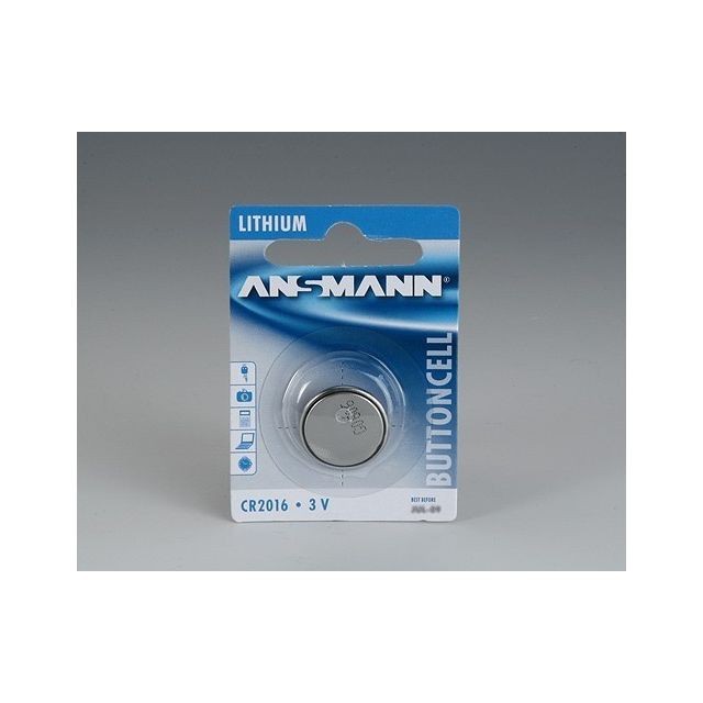 Piles standard Ansmann ANSMANN Piles lithium 5020082 CR2016 blister de 1