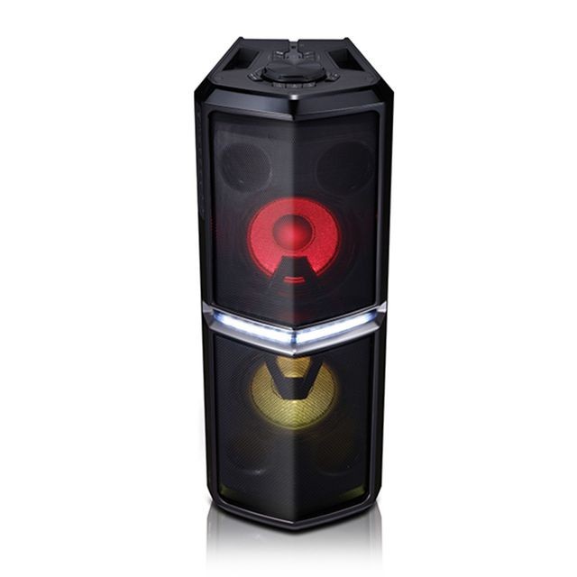 Jukebox LG Enceinte Hifi Bluetooth noire à LED - FH6