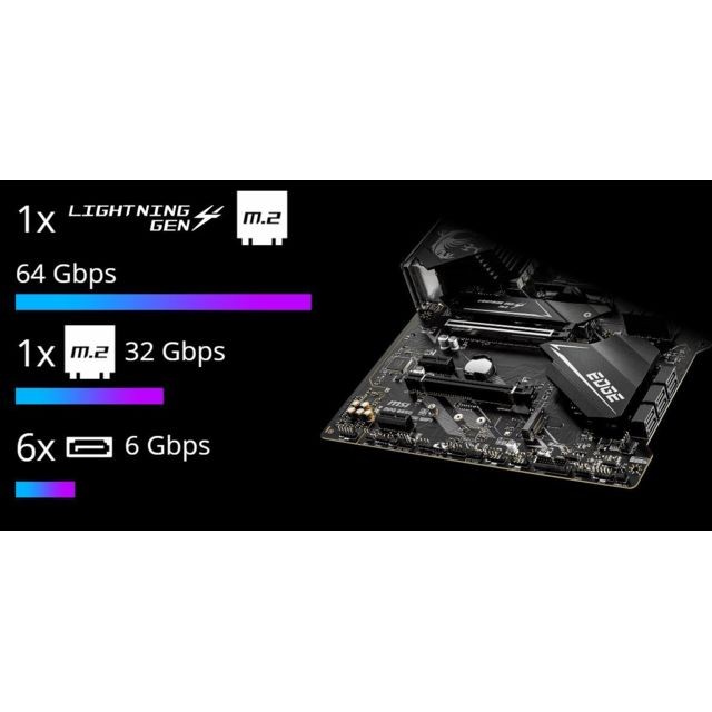 Carte mère AMD MPG B550 GAMING EDGE WIFI