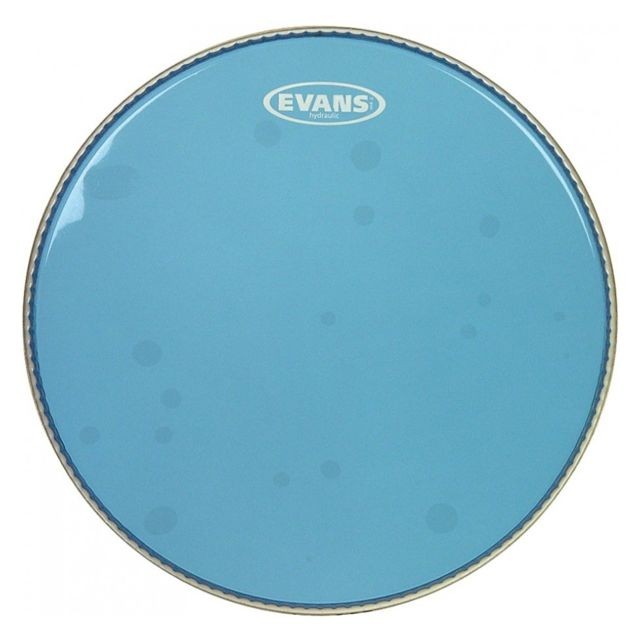 Evans - Peau Evans HB Hydraulic Blue pour tom ou caisse-claire de 13 pouces - TT13HB - Accessoires percussions
