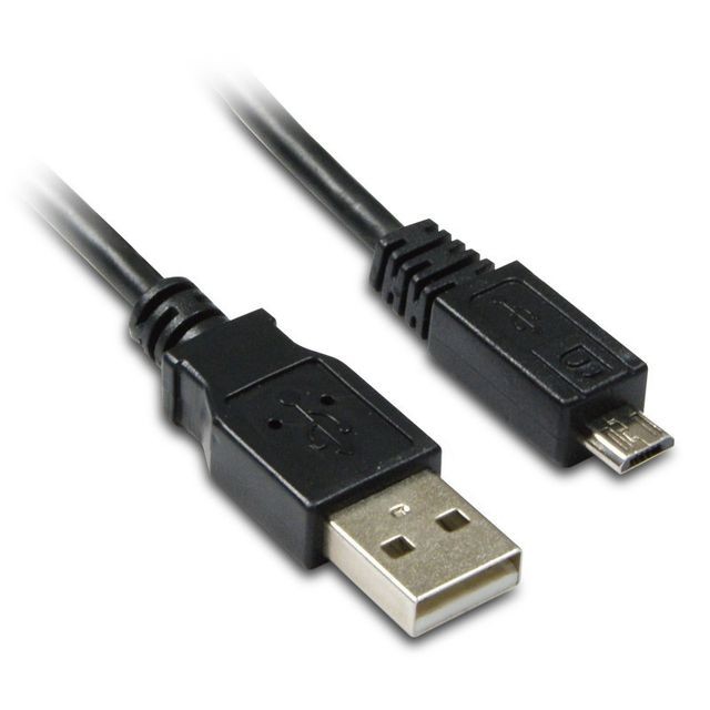 Metronic - Cordon USB 2.0 A / micro B 1,80m Metronic  - Metronic