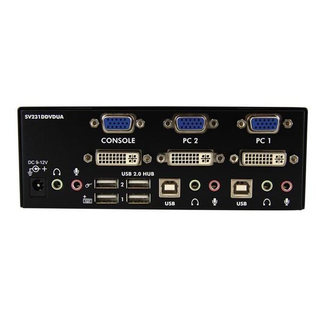 Câble Ecran - DVI et VGA Startech SV231DDVDUA