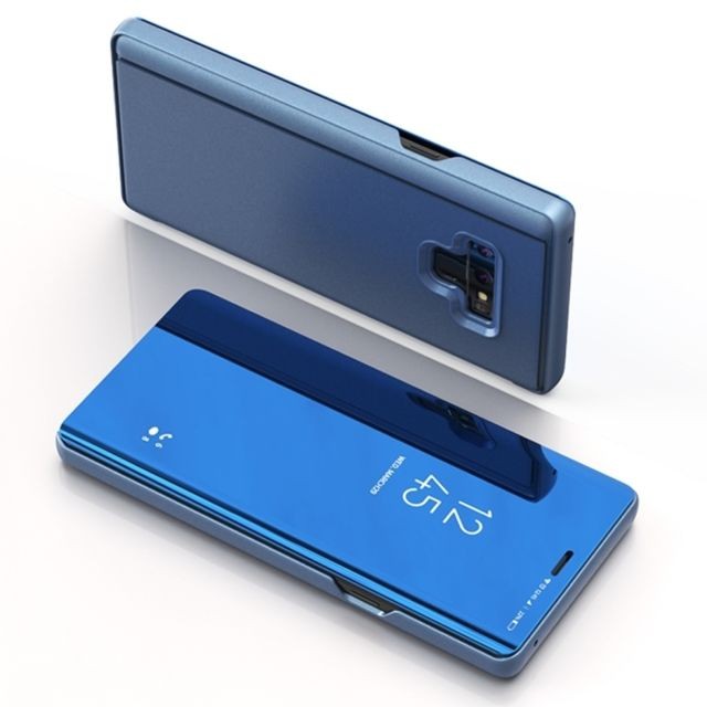 Wewoo - Housse Étui à rabat en cuir PU pour Samsung Galaxy Note 9, avec support bleu Wewoo  - Accessoire Smartphone