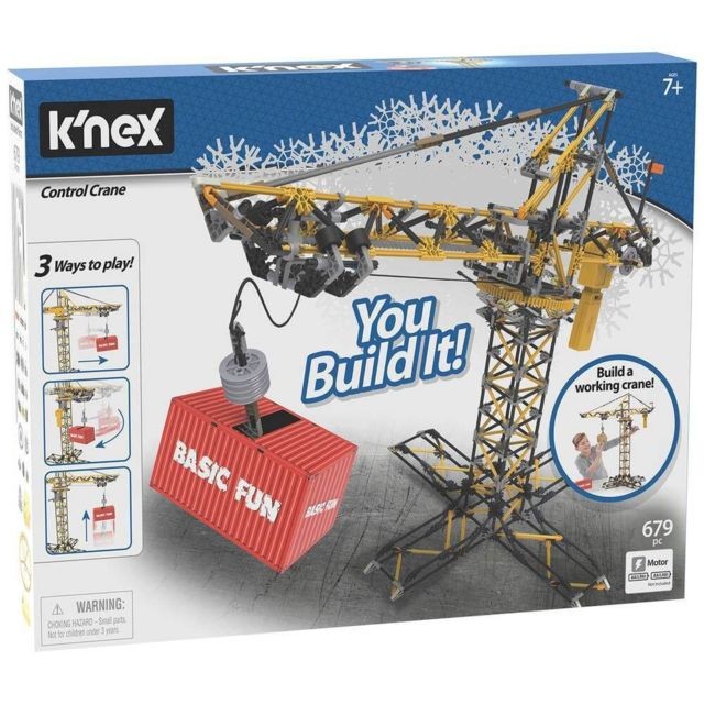 Knex - Grue de construction Knex  - Briques et blocs Knex