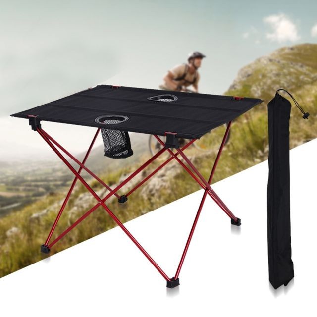 Wewoo - Table de pliage légère de camping en plein air de barbecue aluminium Wewoo  - Bonnes affaires Transats - Alu / Fer Forgé