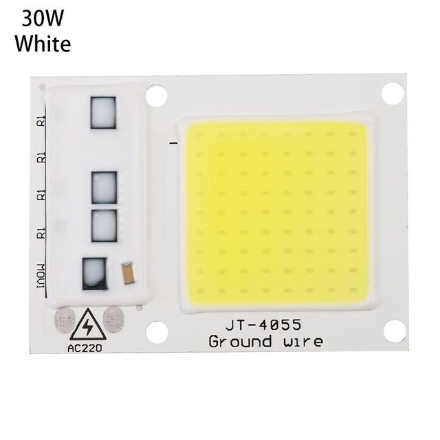 Wewoo - Projecteur LED haute puissance 220V / Lampe chauffante puce intelligente IP65 pour COB (30W blanc) Wewoo - Plafonnier LED Plafonniers