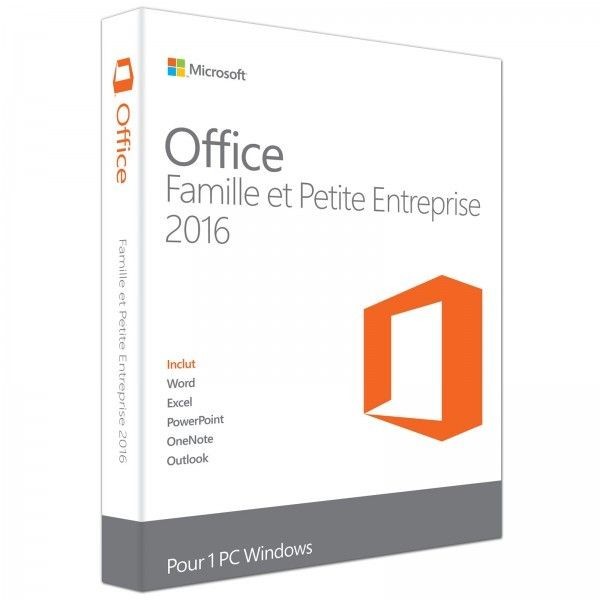 Microsoft - Office Famille & Petite Entreprise 2016 Mac - Bureautique / Productivité