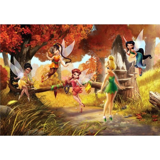Bebe Gavroche Papier peint La Forêt d'automne Disney Fairies 360X255 CM