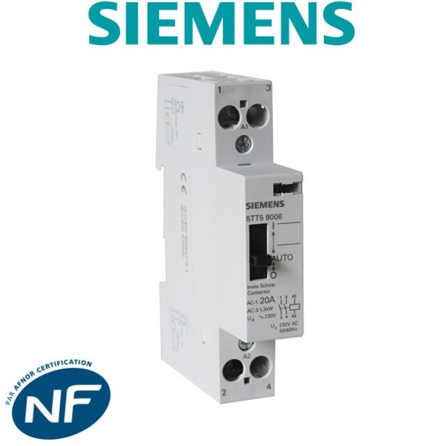 Siemens - Siemens - Contacteur jour / nuit 20 A Siemens  - Tableaux électriques