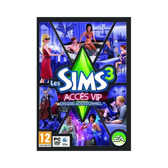 Electronic Arts - Les Sims 3 Acces VIP Electronic Arts   - Occasions Jeux PC et accessoires
