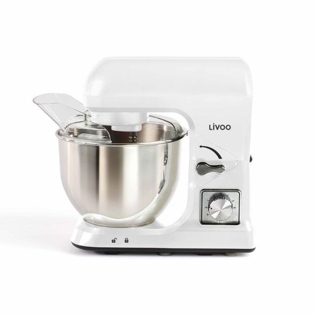 Livoo - Robot pâtissier blanc Livoo  - Robot Mixeur Préparation culinaire