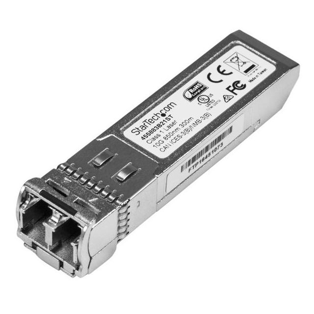 Startech - StarTech.com Module SFP+ GBIC compatible HP 455883-B21 - Module transmetteur Mini GBIC 10GBASE-SR - Modem / Routeur / Points d'accès Startech