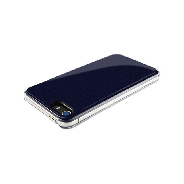 Coque, étui smartphone Qdos Coque rigide Qdos Racing bleue pour iPhone 5