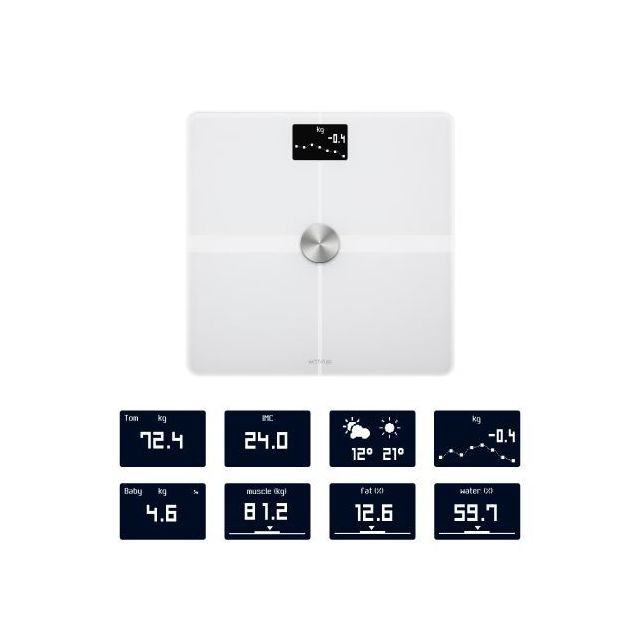 Balance connectée WITHINGS WBS05-White-All-Inter