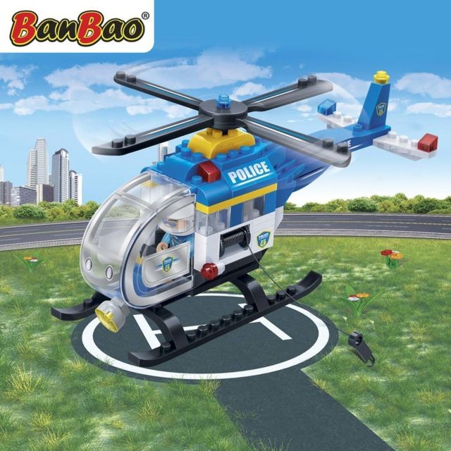 Banbao BanBao Hélicoptère de police  7008