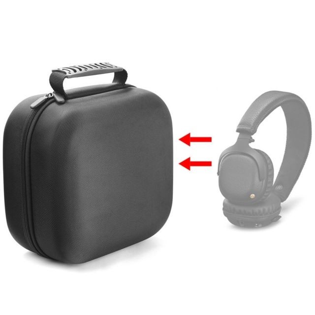 Wewoo - Coque Sac de protection de stockage pour casque Bluetooth portable Marshall MID ANC taille: 28 x 22,5 x 13cm - Ecouteurs intra-auriculaires Wewoo