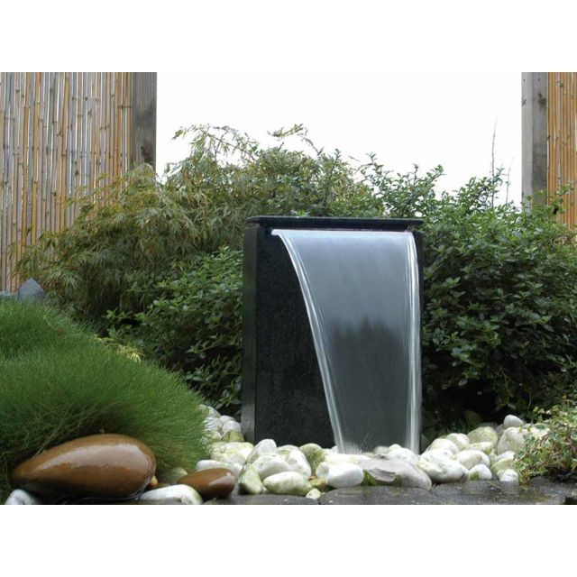 Ubbink -Fontaine de jardin Vicenza avec chute d'eau Led Ubbink  - Décoration d'extérieur