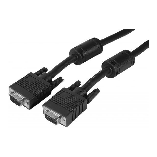 Câble Ecran - DVI et VGA Abi Diffusion Cordon SVGA standard - 30M