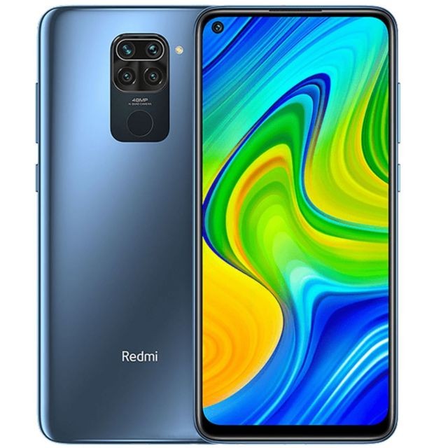 Smartphone Android Redmi Note 9 - 3/64 Go - Gris